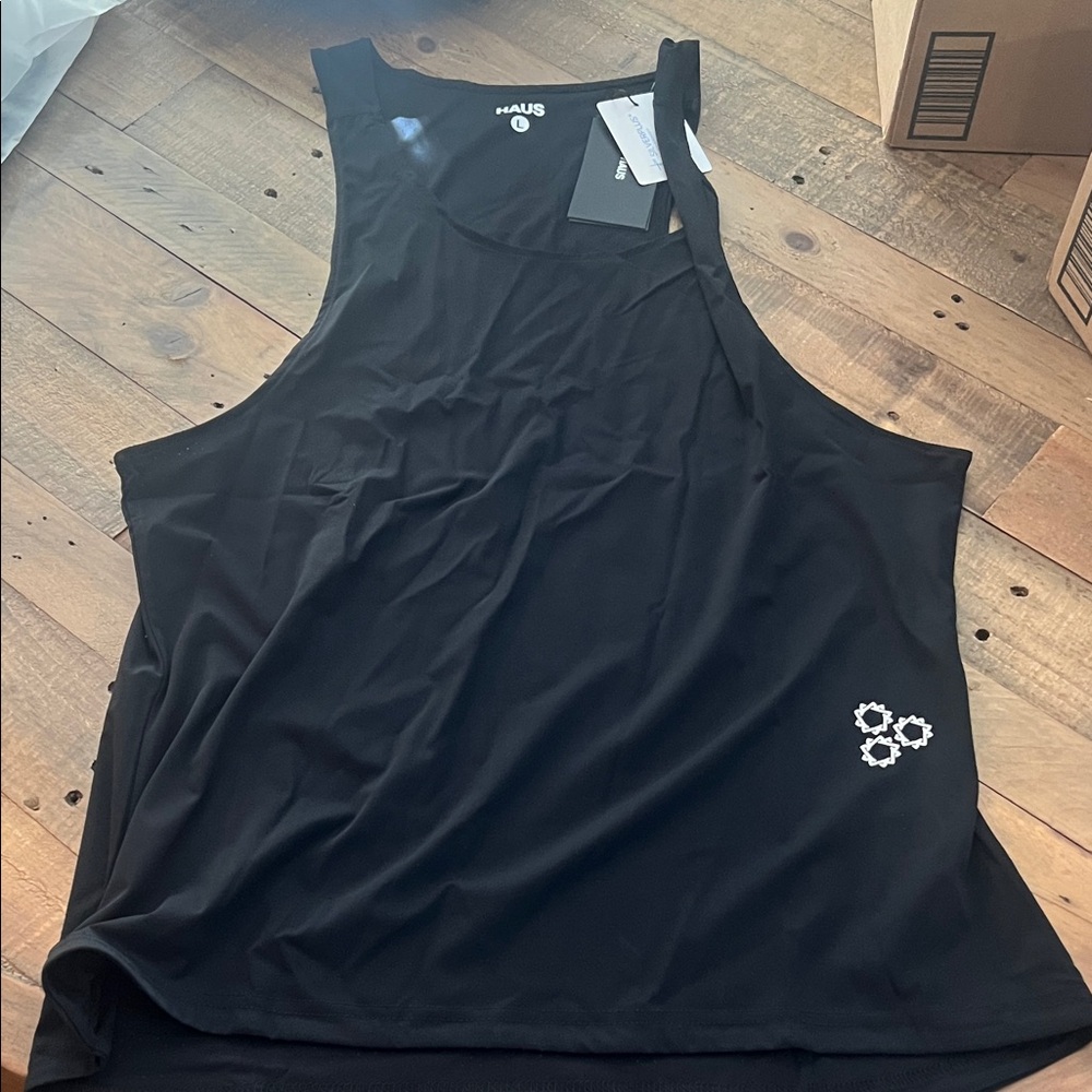 NWT Haus Black Men's Tank Top